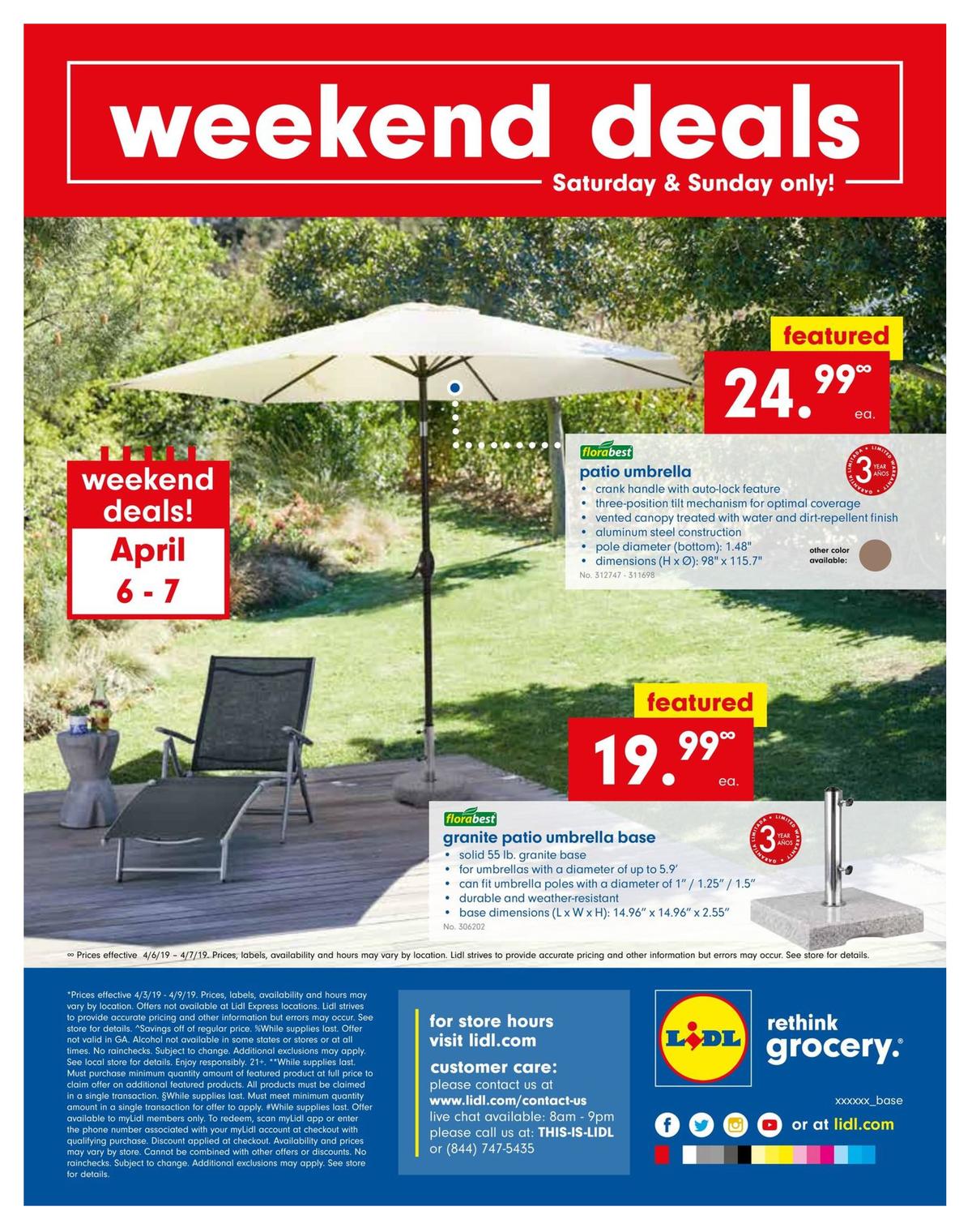 LIDL Weekly Ad from April 3