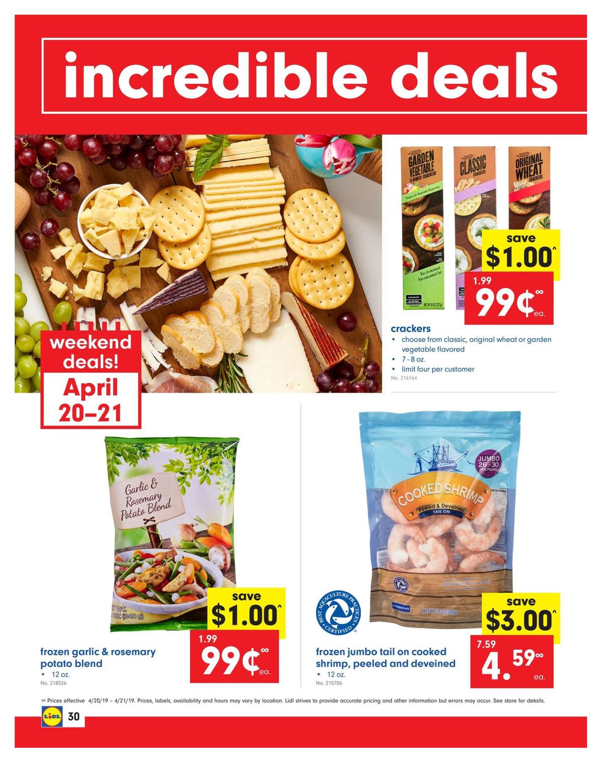 LIDL Weekly Ad from April 17