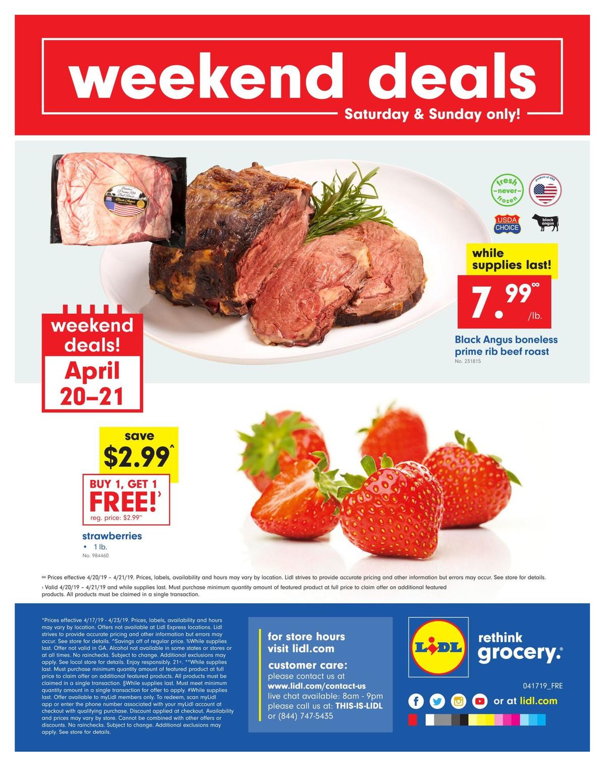 LIDL Weekly Ad from April 17