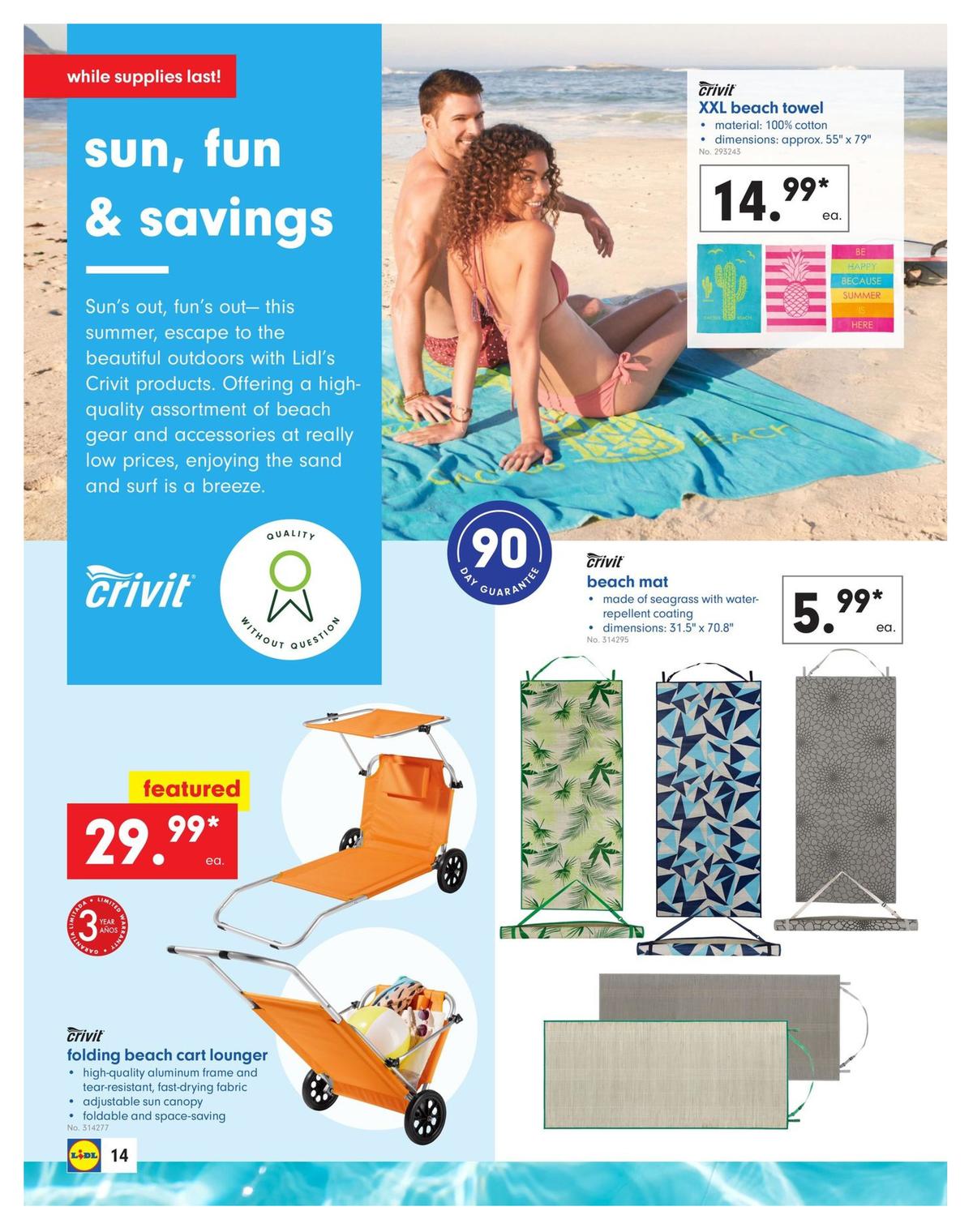 LIDL Weekly Ad from May 15