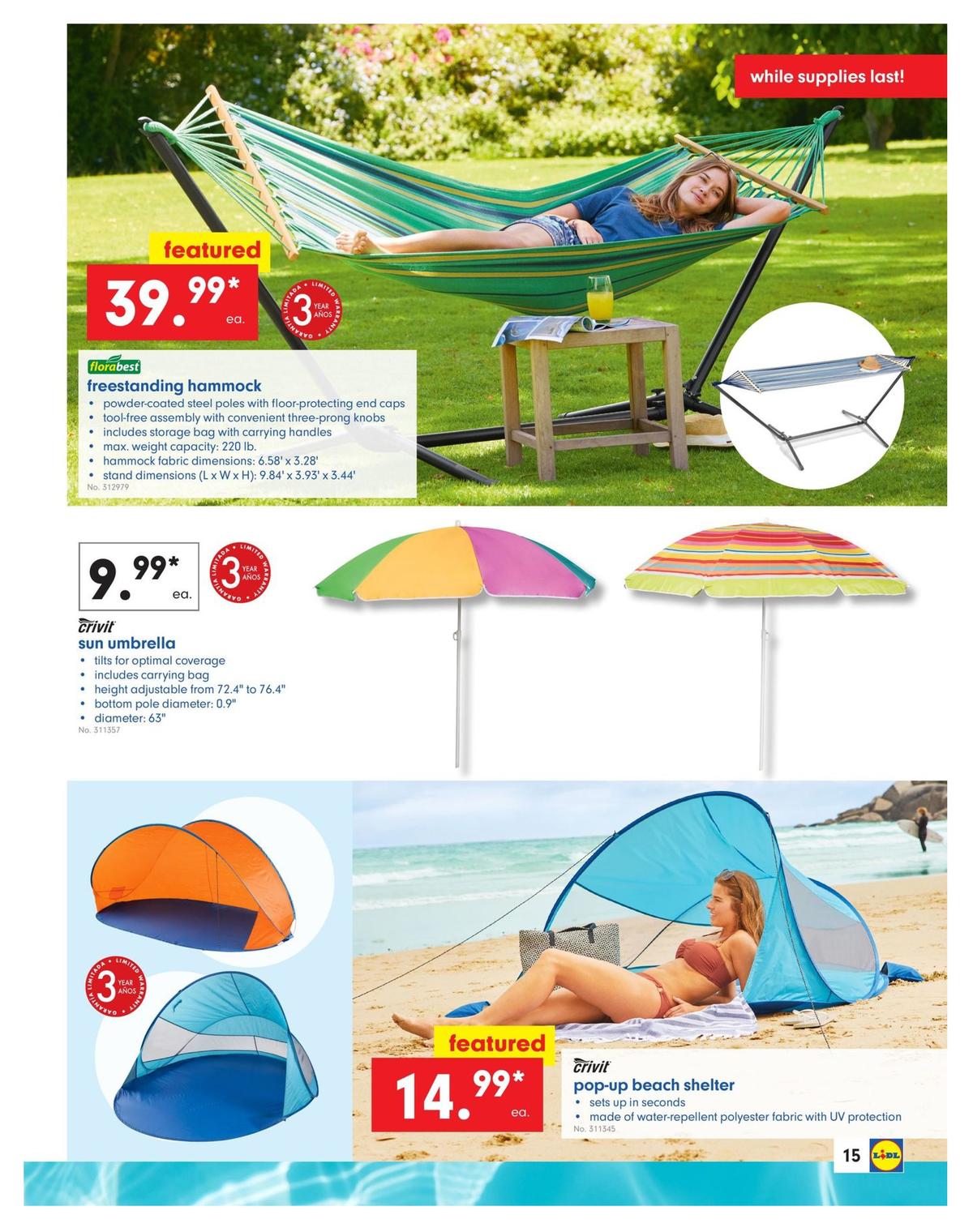 LIDL Weekly Ad from May 15