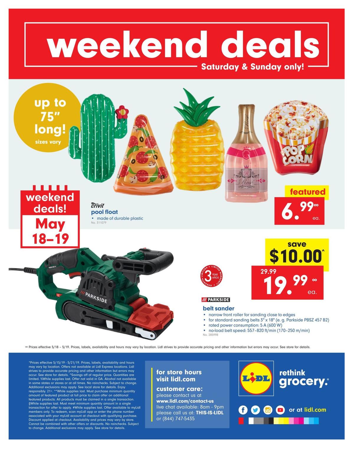 LIDL Weekly Ad from May 15
