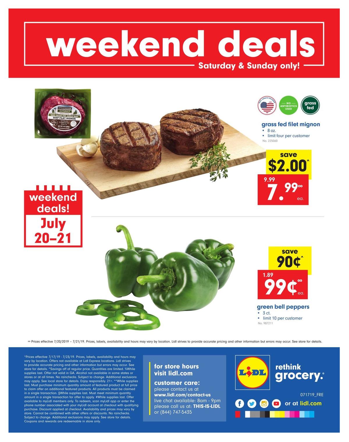 LIDL Weekly Ad from July 17