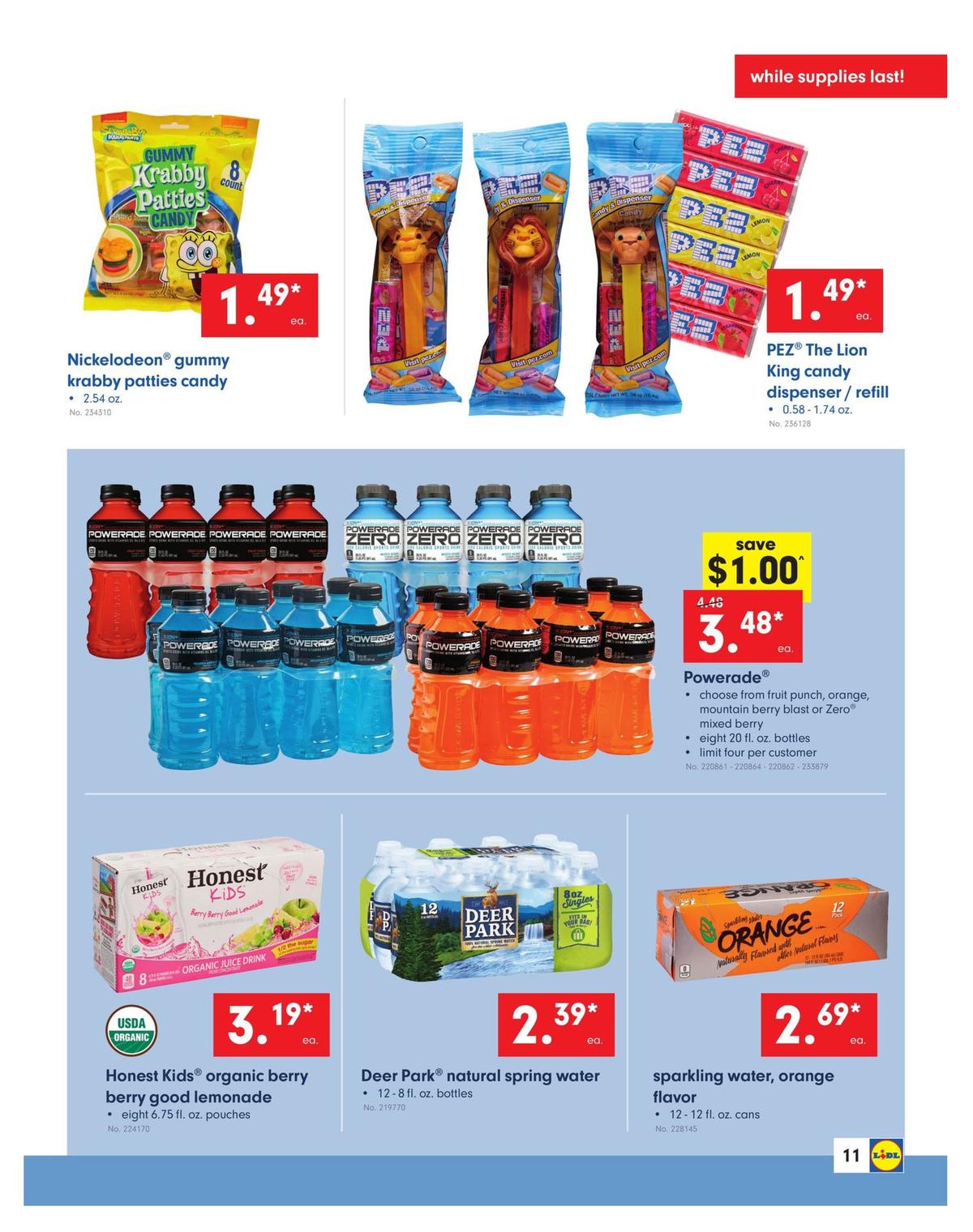 LIDL Weekly Ad from July 31