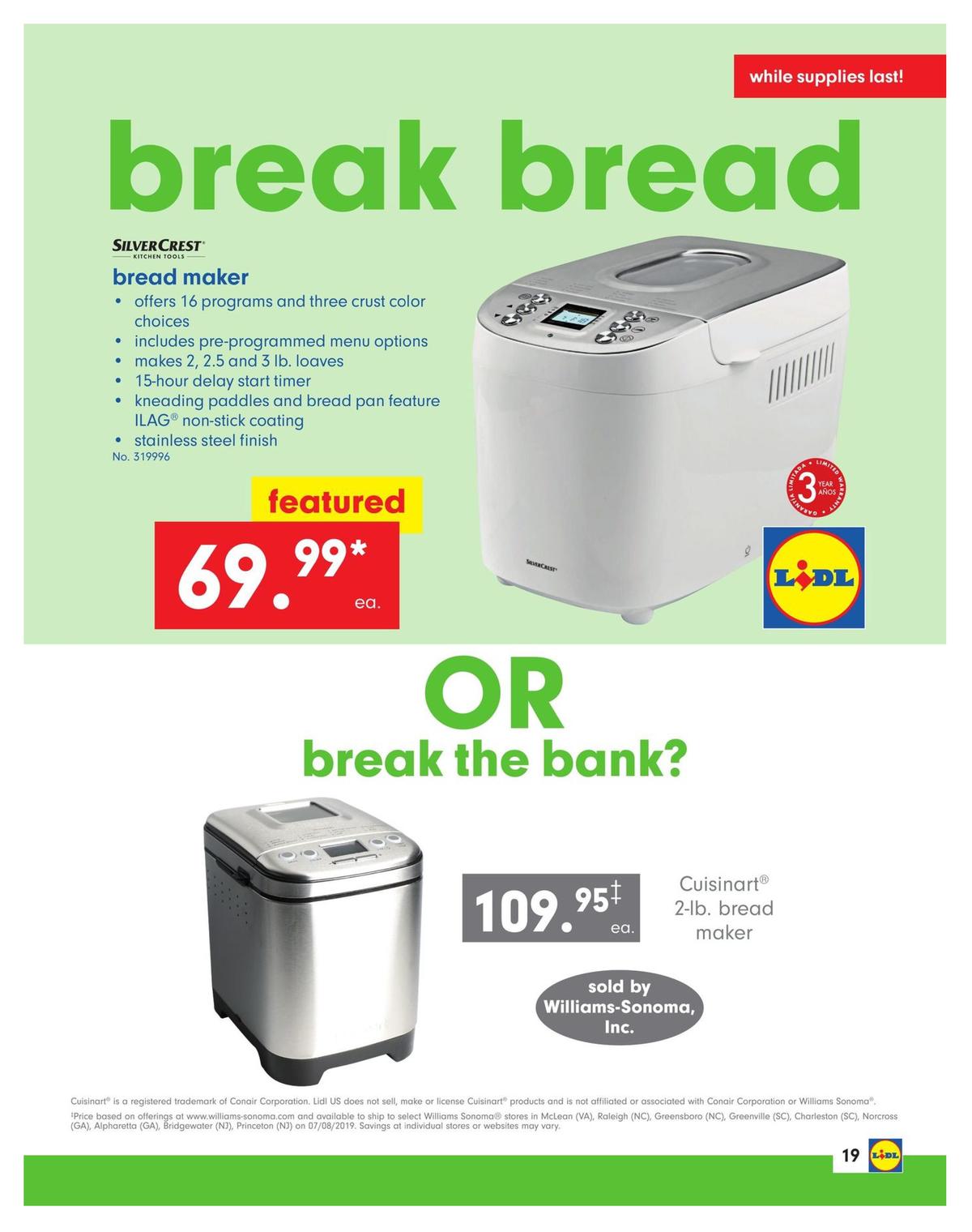 LIDL Weekly Ad from July 31