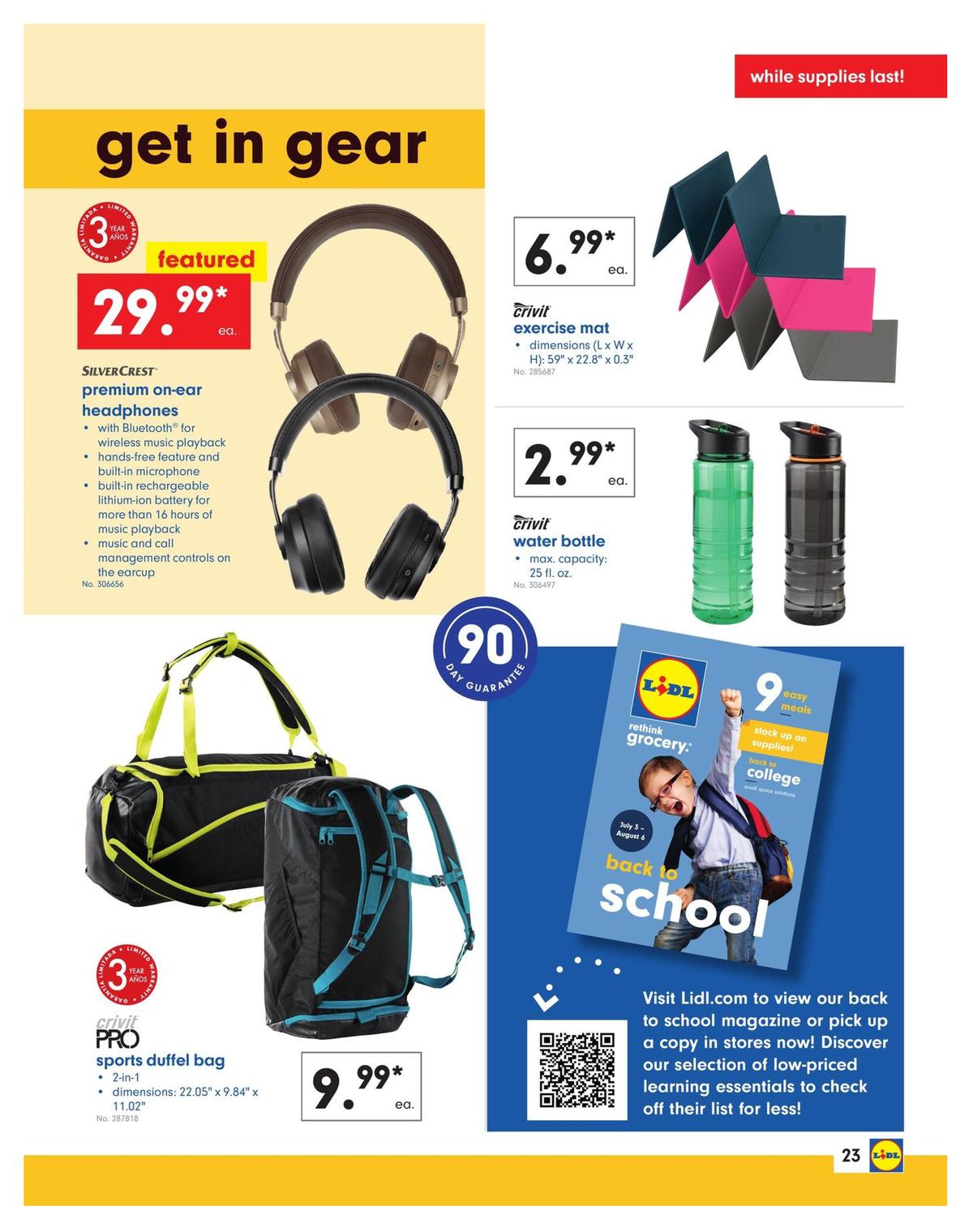 LIDL Weekly Ad from July 31