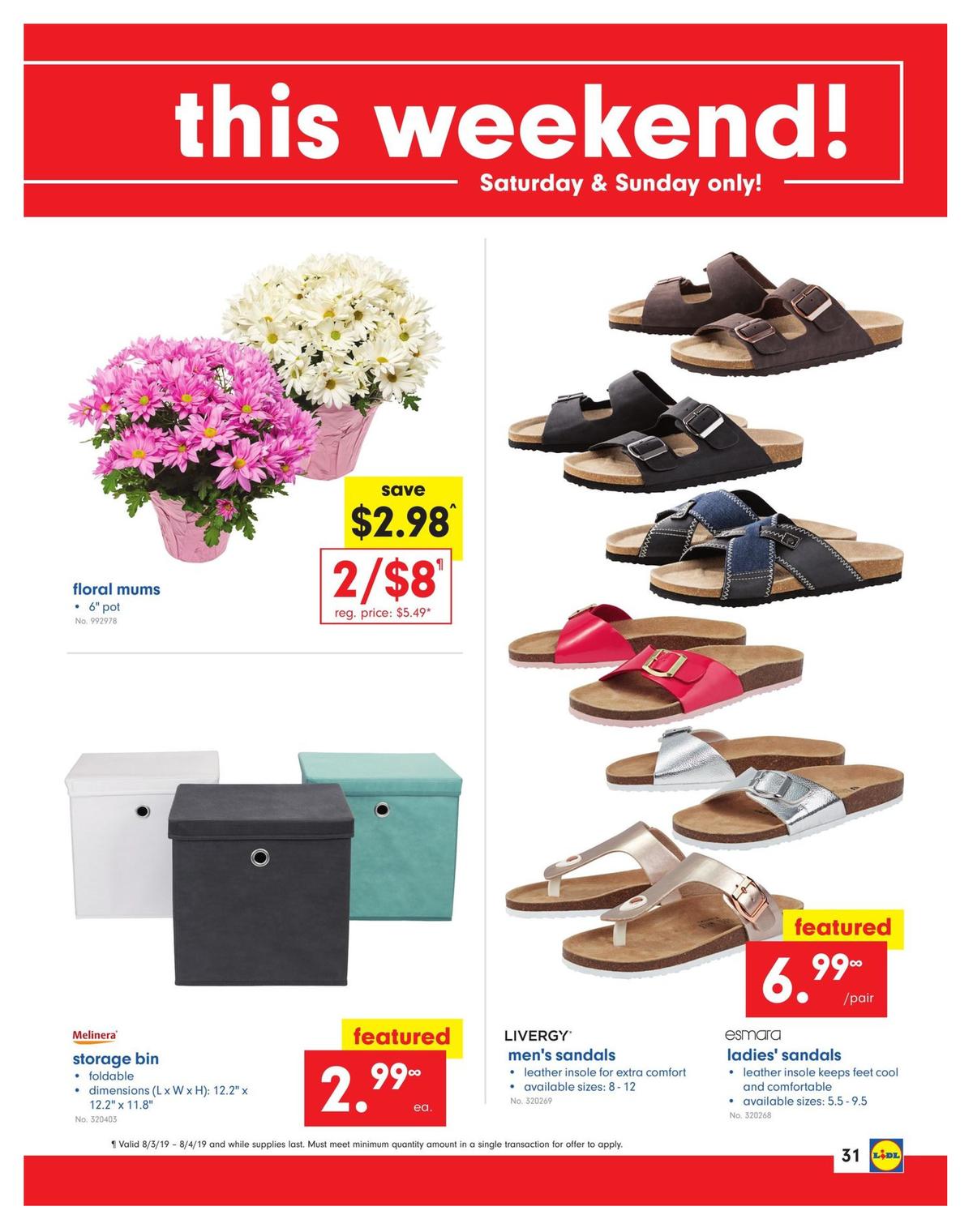 LIDL Weekly Ad from July 31