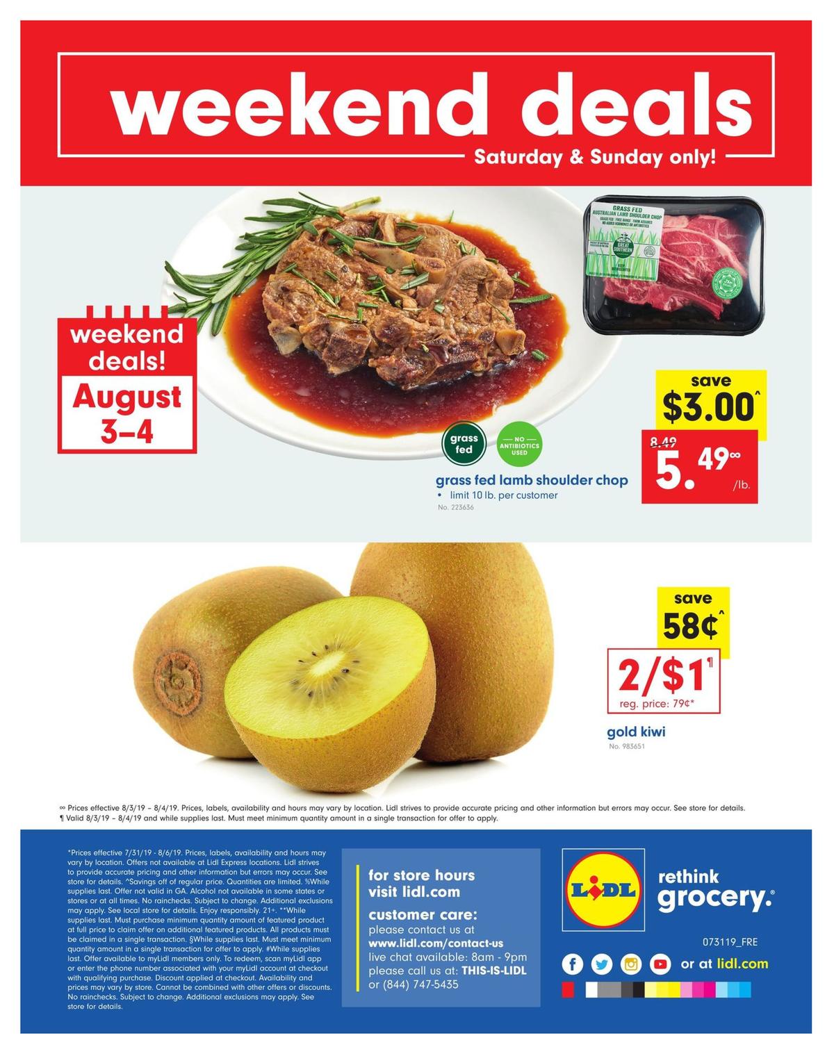 LIDL Weekly Ad from July 31