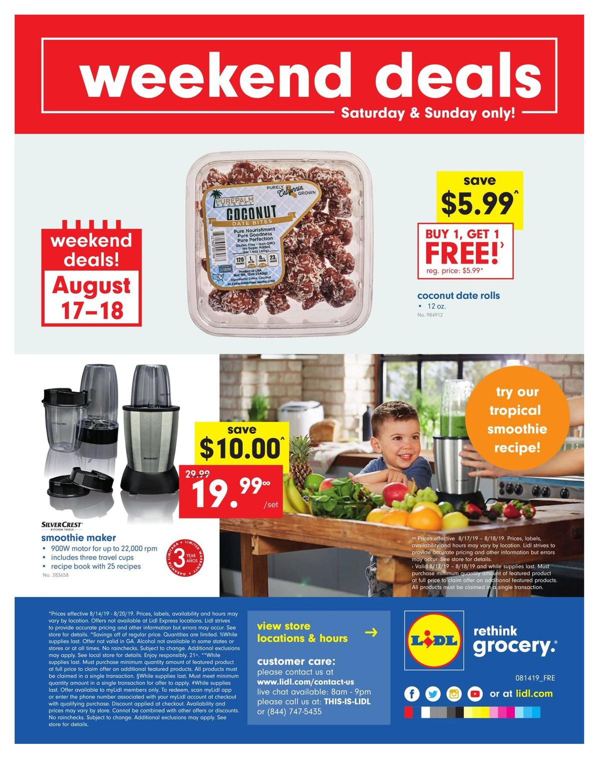 LIDL Weekly Ad from August 14