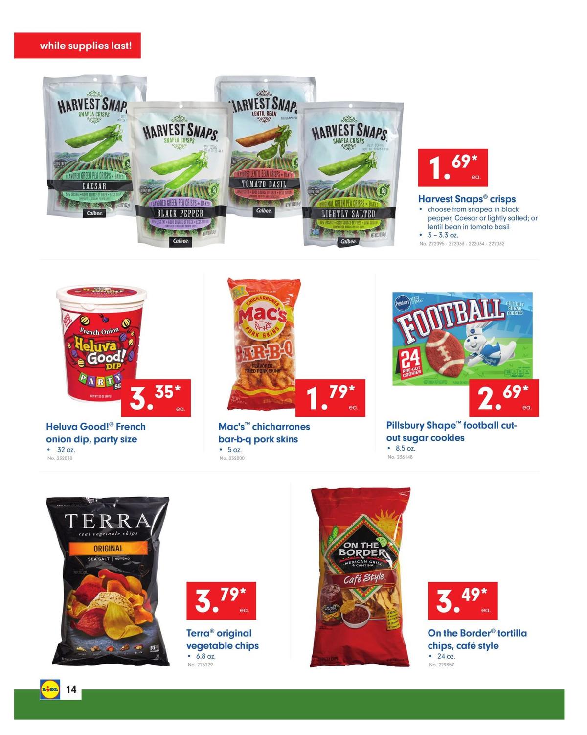 LIDL Weekly Ad from August 21