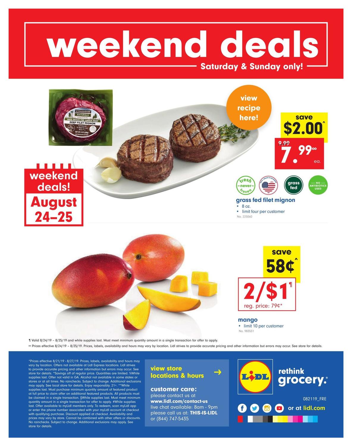 LIDL Weekly Ad from August 21
