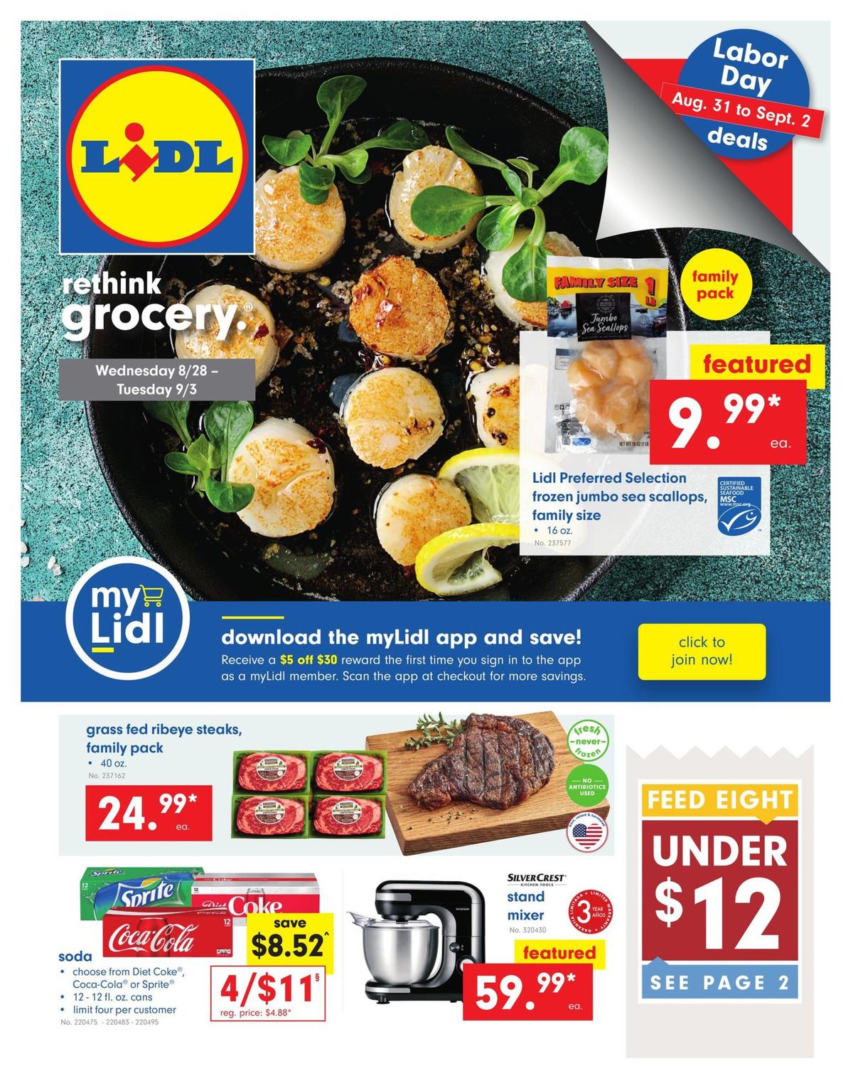 LIDL Weekly Ad from August 28