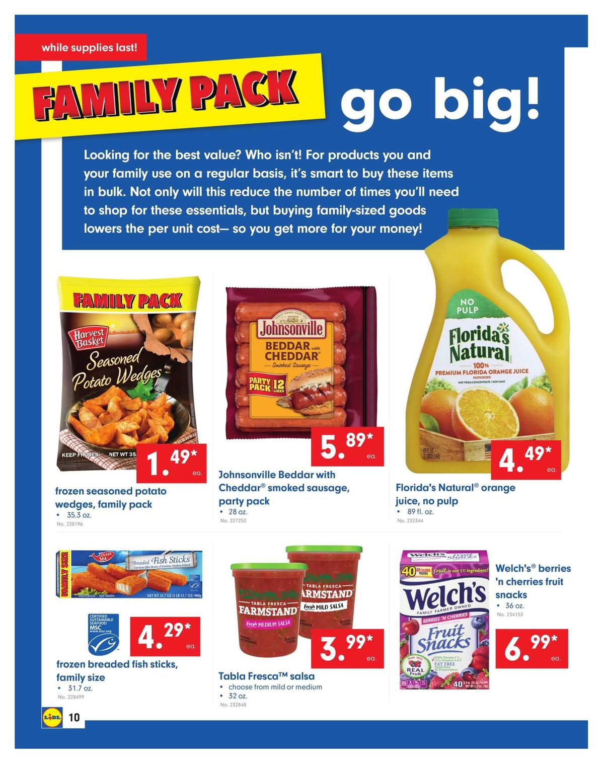LIDL Weekly Ad from August 28