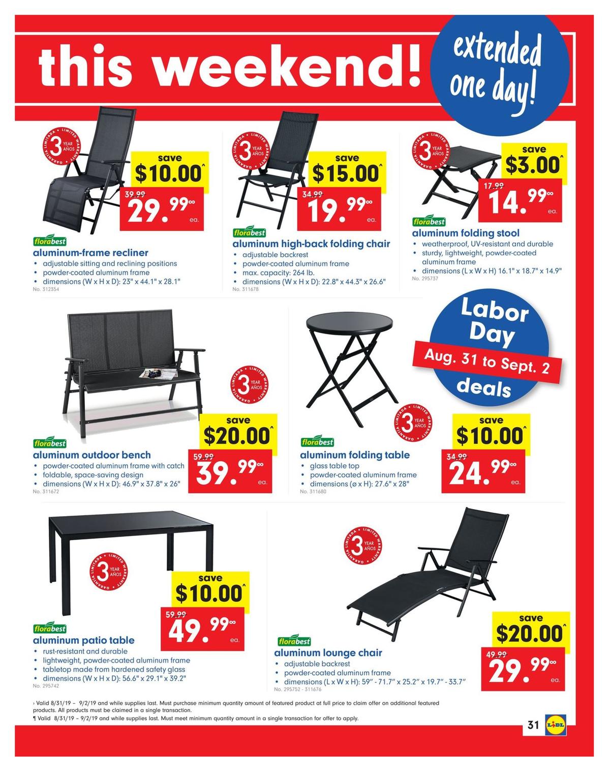LIDL Weekly Ad from August 28