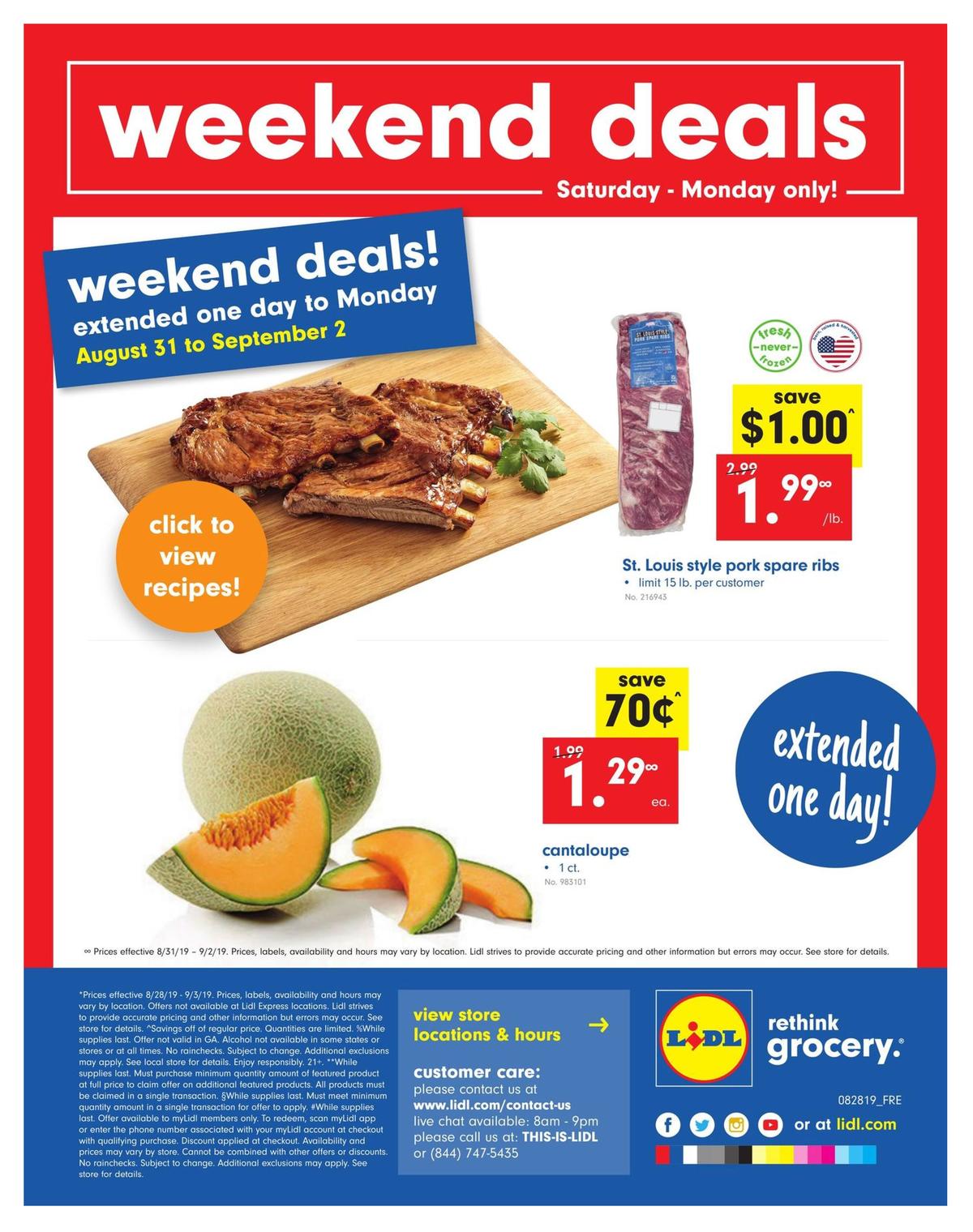 LIDL Weekly Ad from August 28