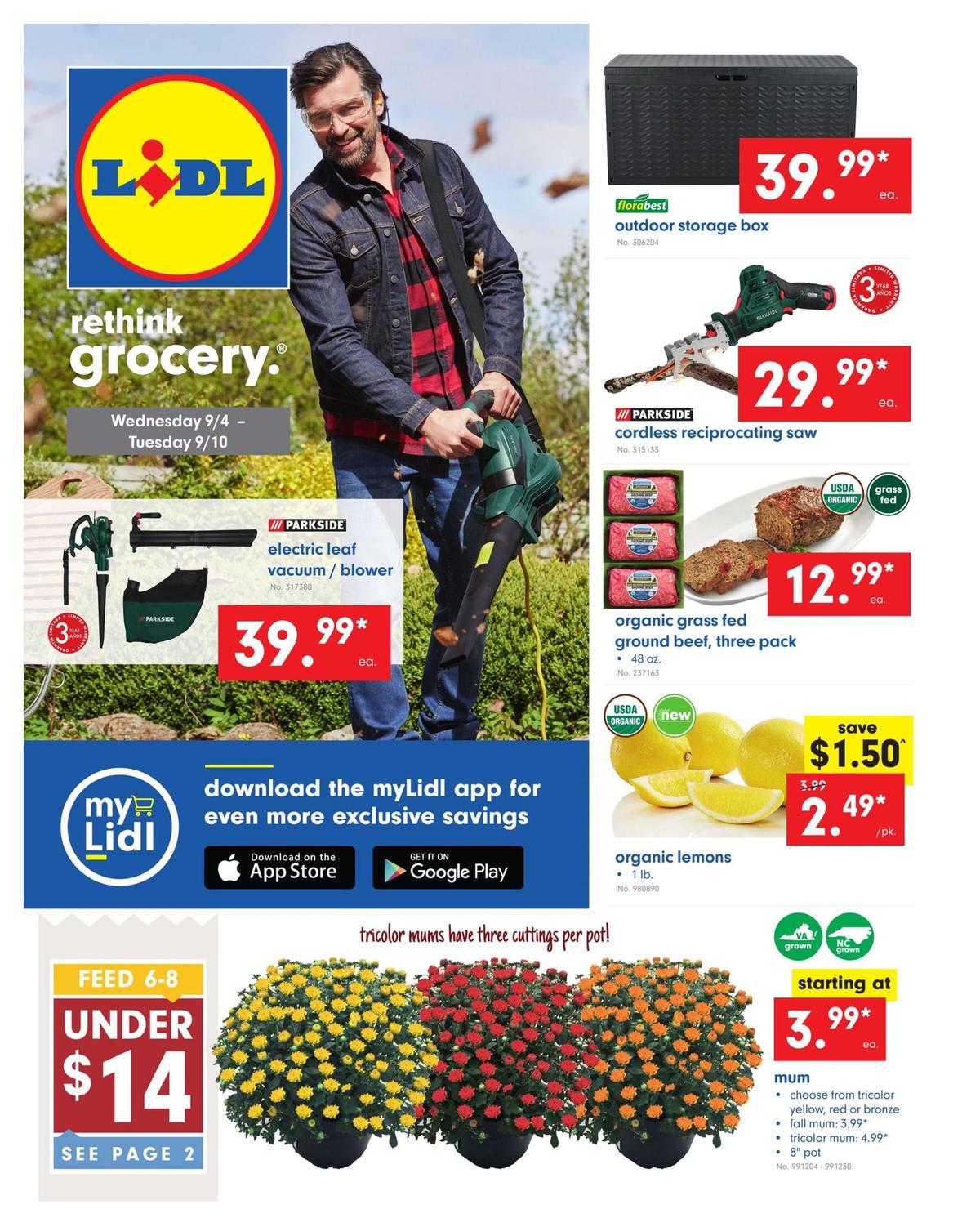 LIDL Weekly Ad from September 4