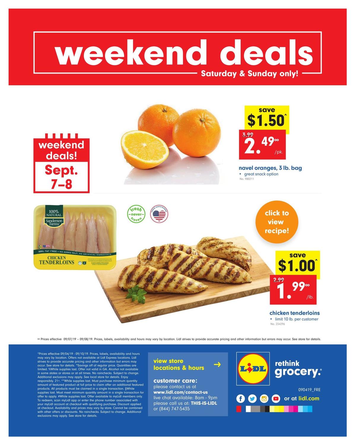LIDL Weekly Ad from September 4