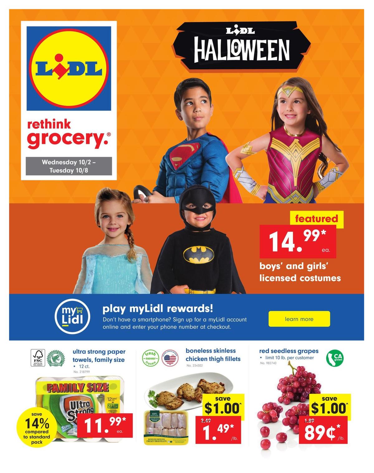 LIDL Weekly Ad from October 2