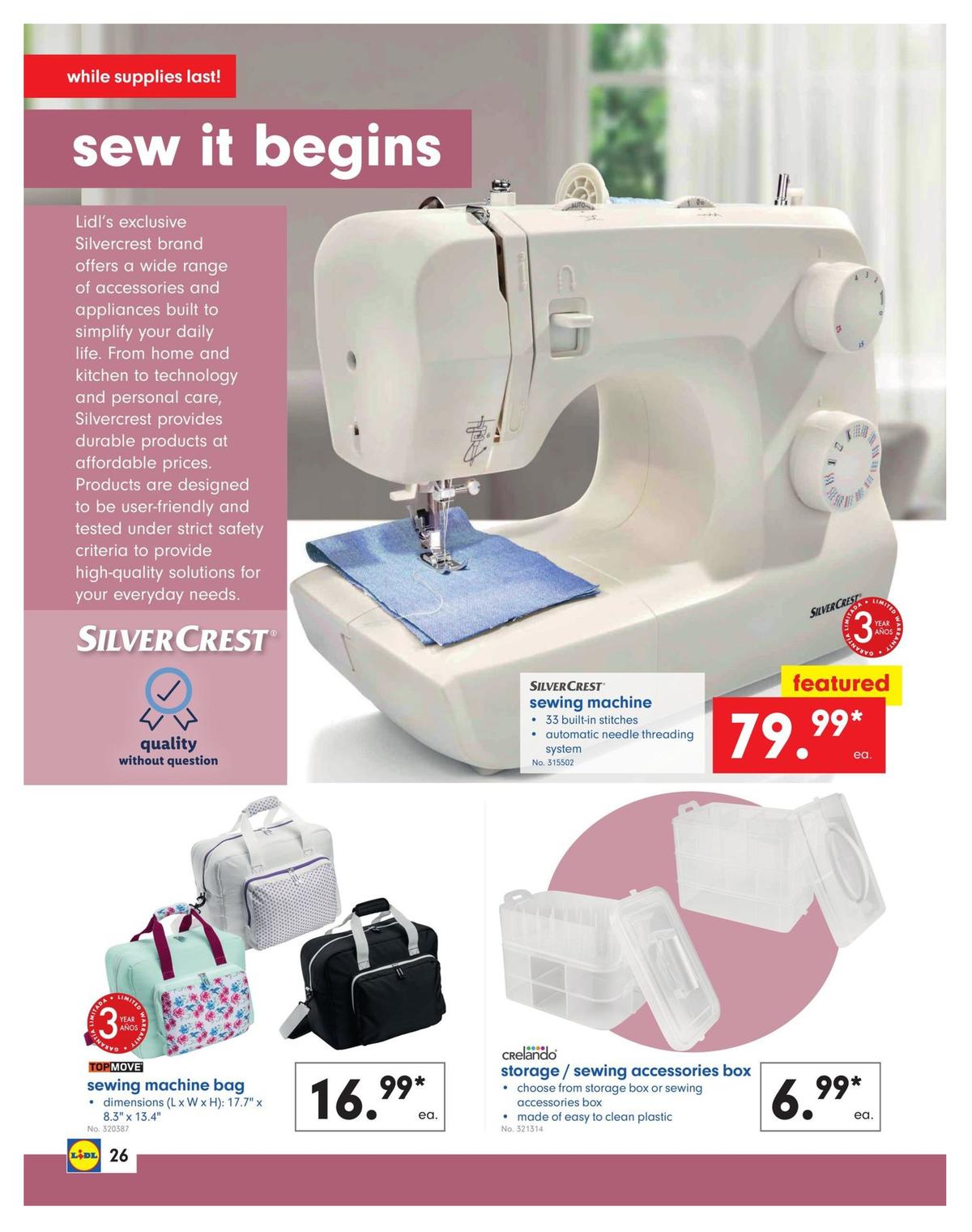 LIDL Weekly Ad from October 2