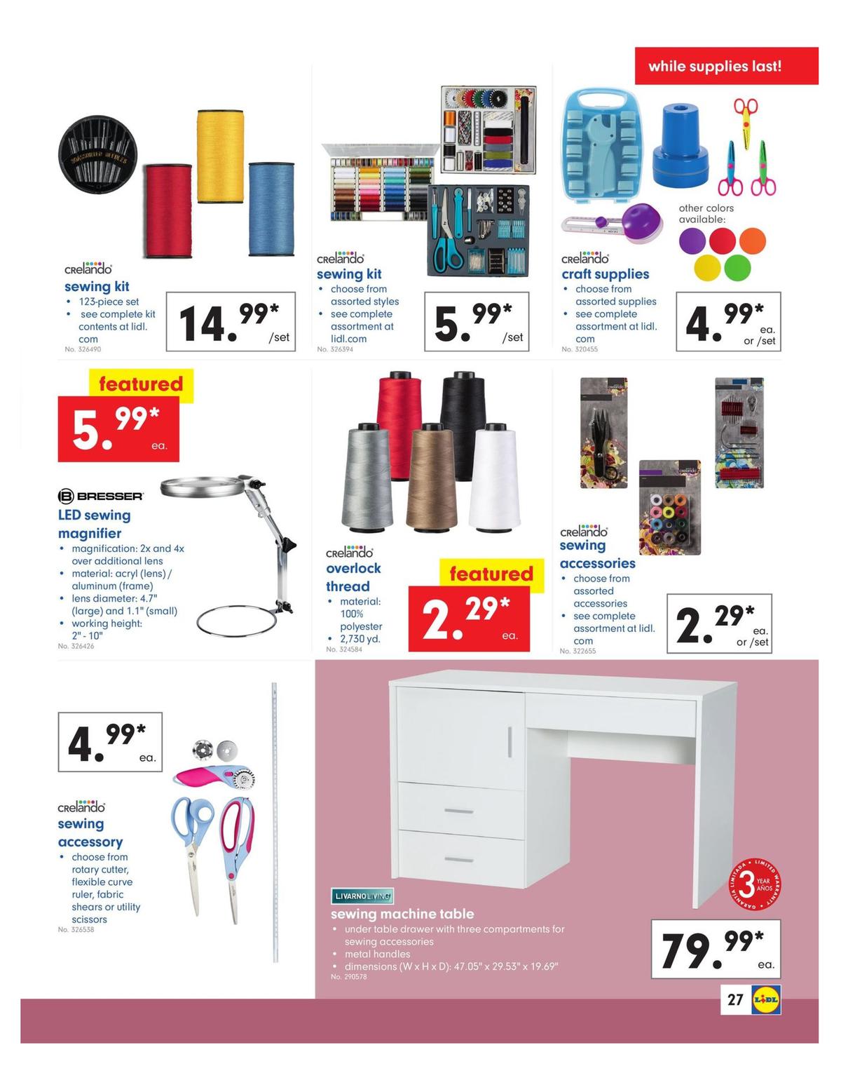 LIDL Weekly Ad from October 2