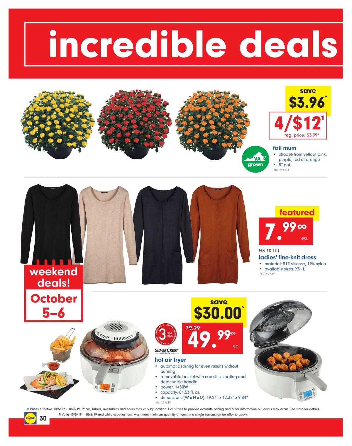 LIDL Weekly Ad from October 2