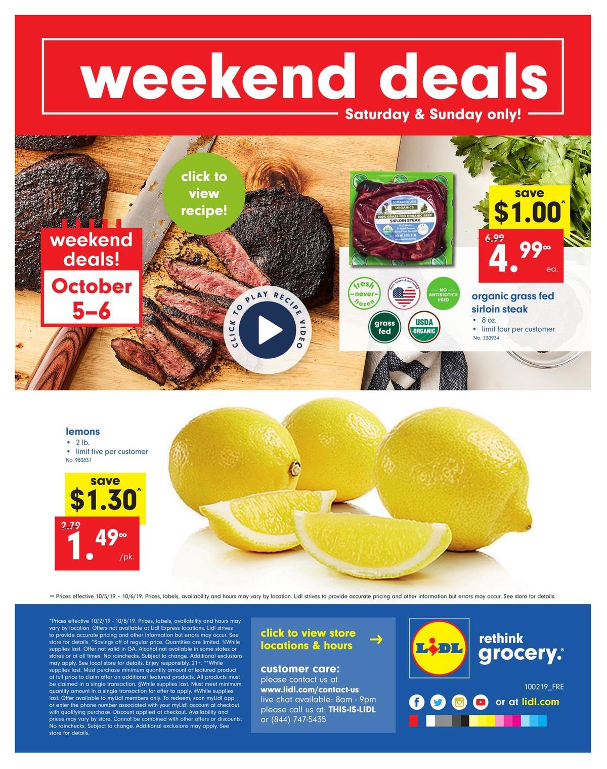 LIDL Weekly Ad from October 2