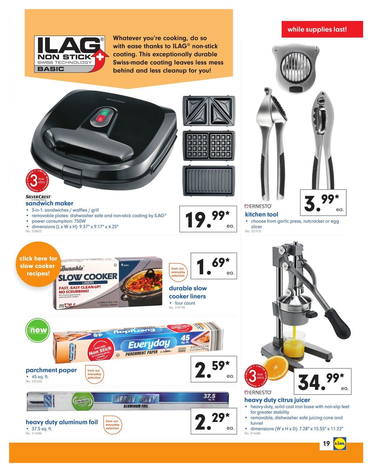 LIDL Weekly Ad from October 16