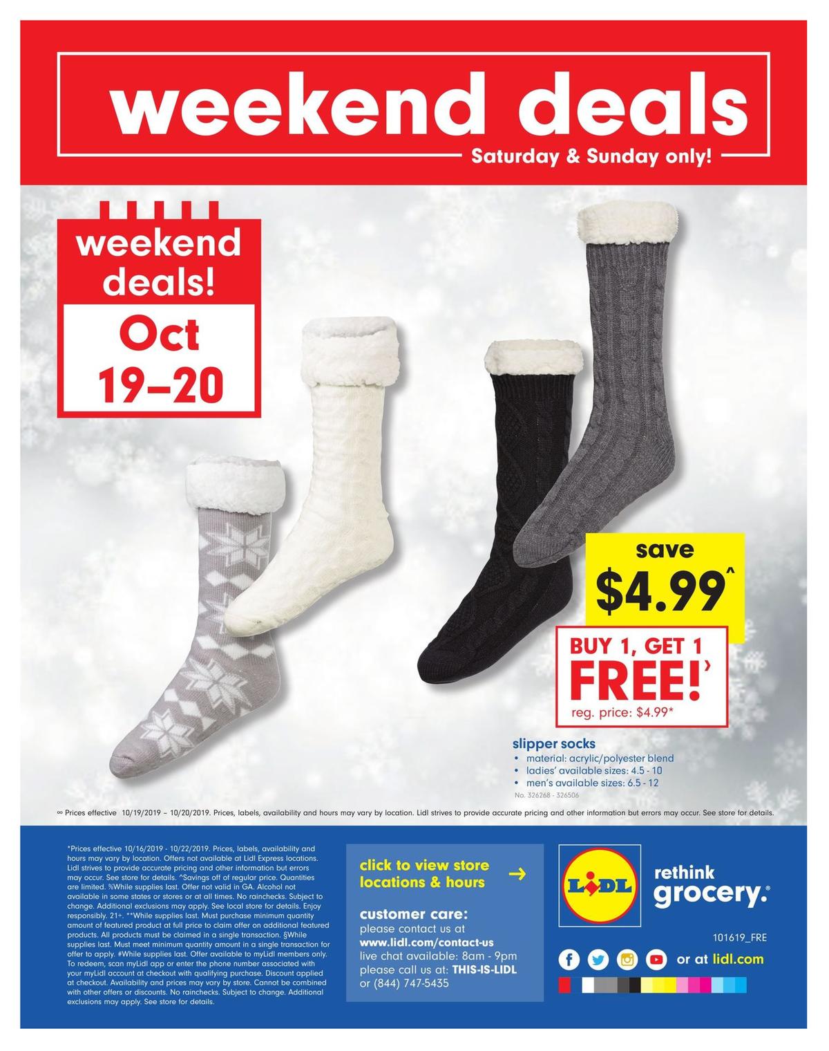 LIDL Weekly Ad from October 16
