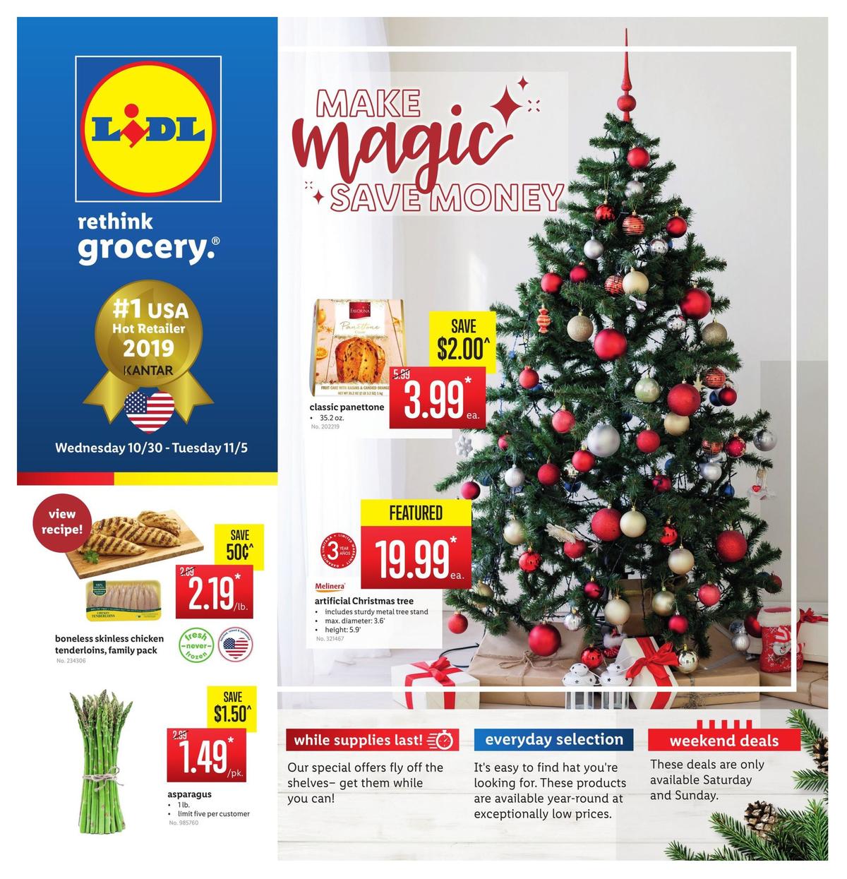 LIDL Weekly Ad from October 30