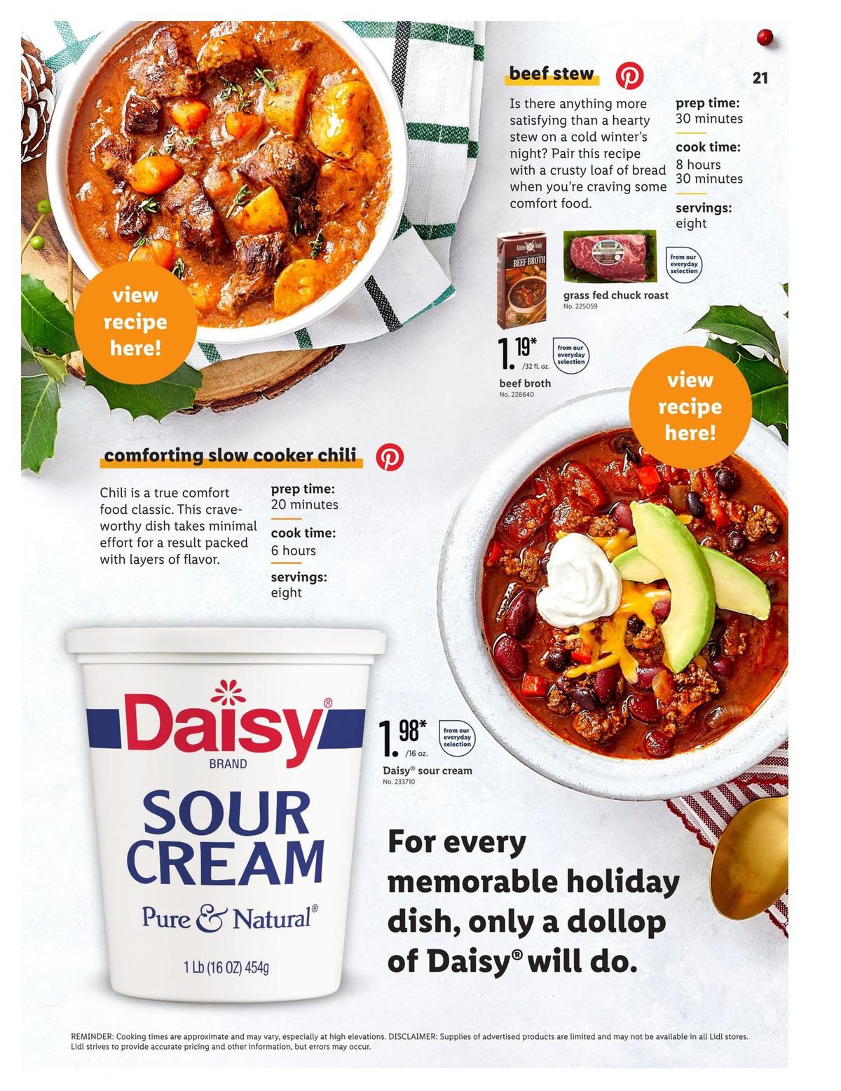 LIDL Holiday Magazine Weekly Ad from October 30