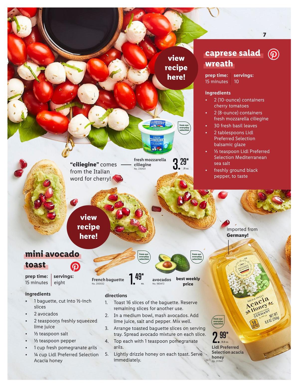 LIDL Holiday Magazine Weekly Ad from October 30