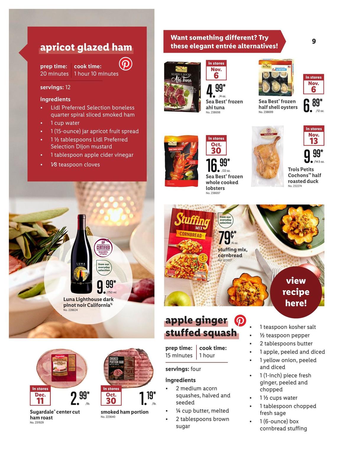 LIDL Holiday Magazine Weekly Ad from October 30