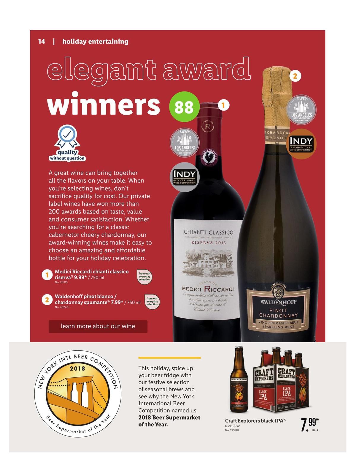 LIDL Holiday Magazine Weekly Ad from October 30