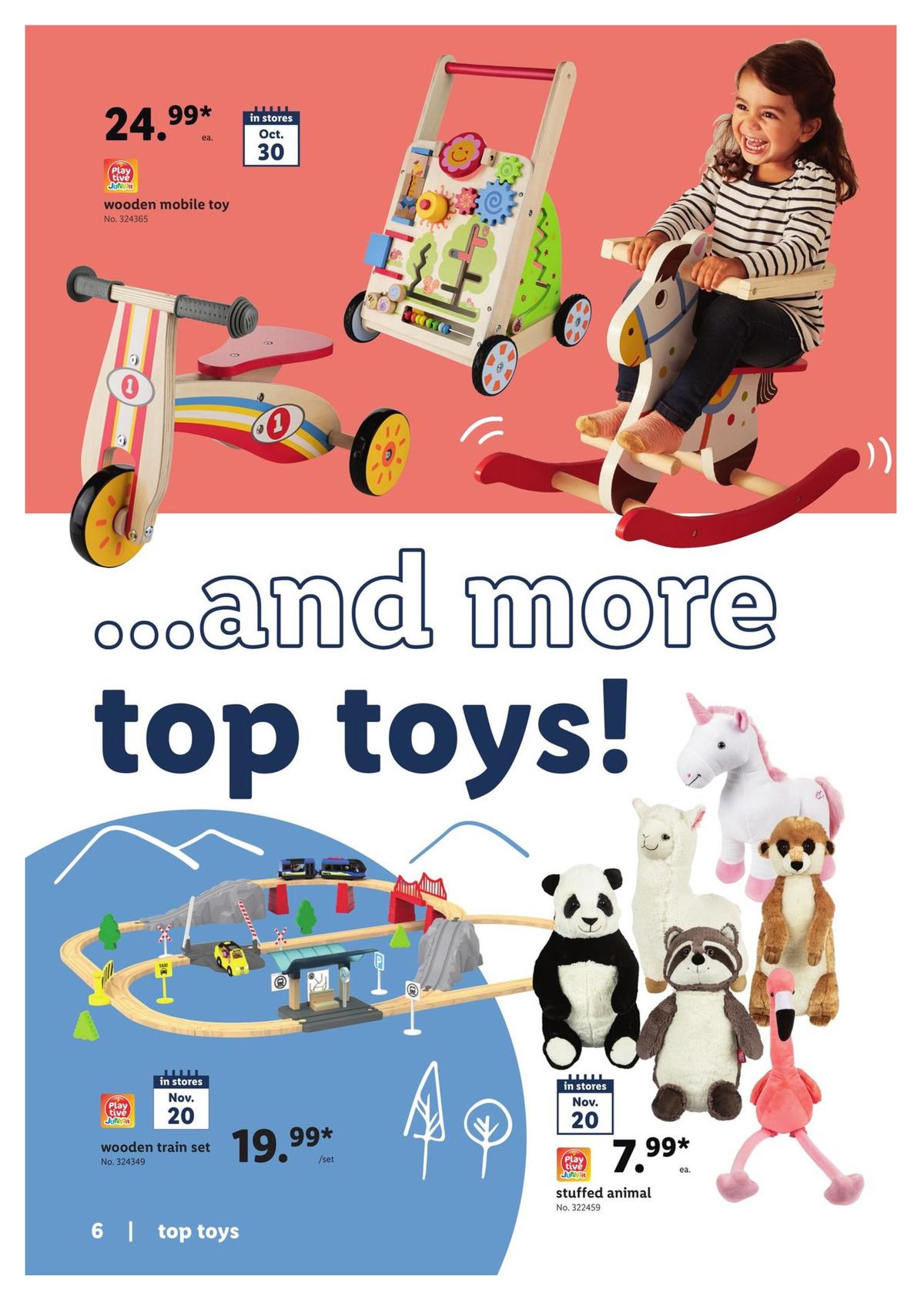 LIDL Toys Booklet Weekly Ad from October 30