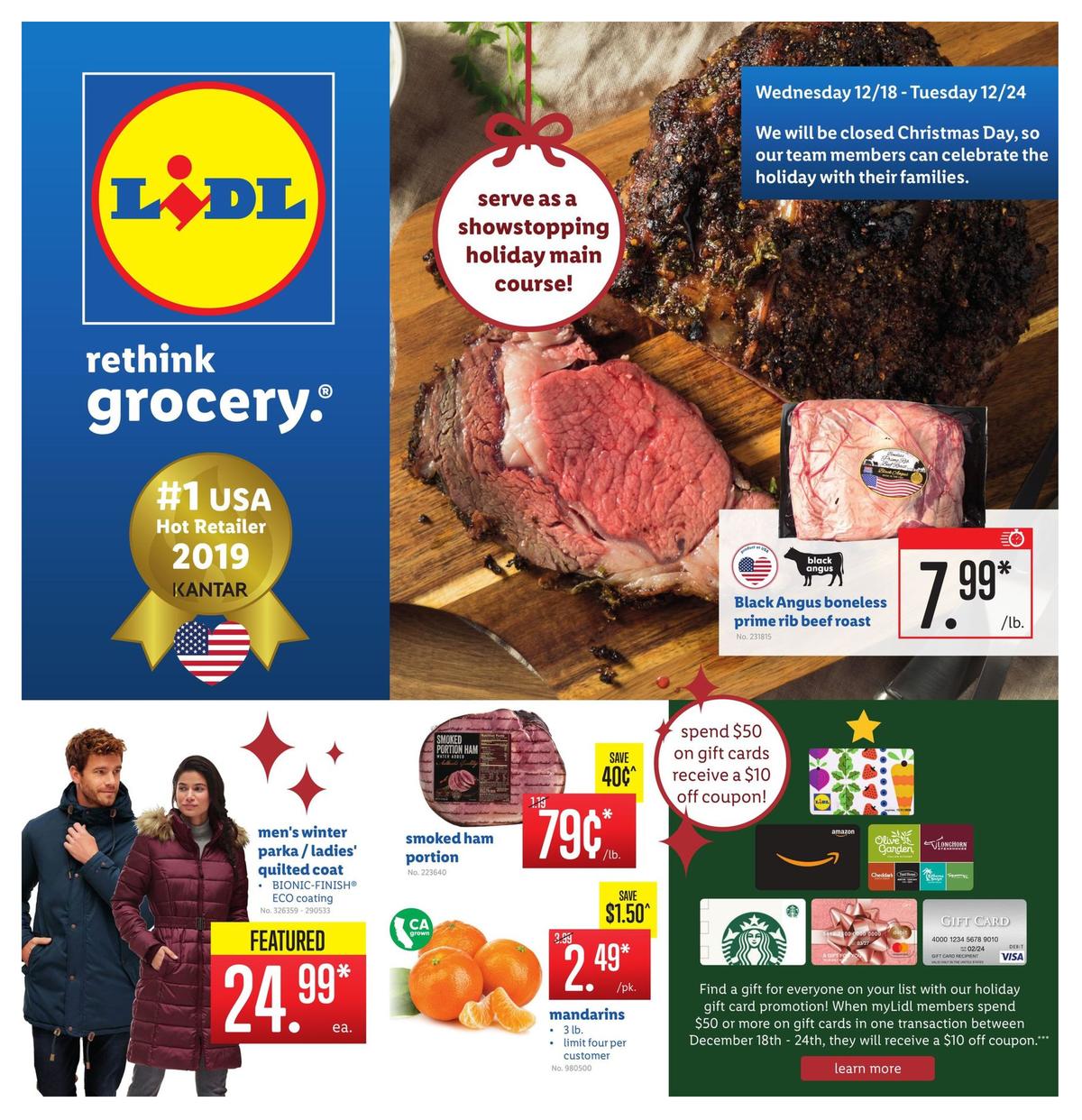 LIDL Weekly Ad from December 18