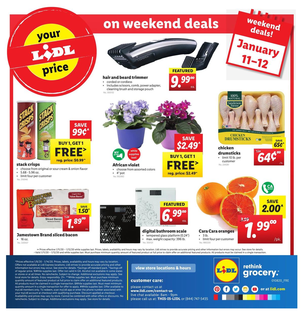 LIDL Weekly Ad from January 8