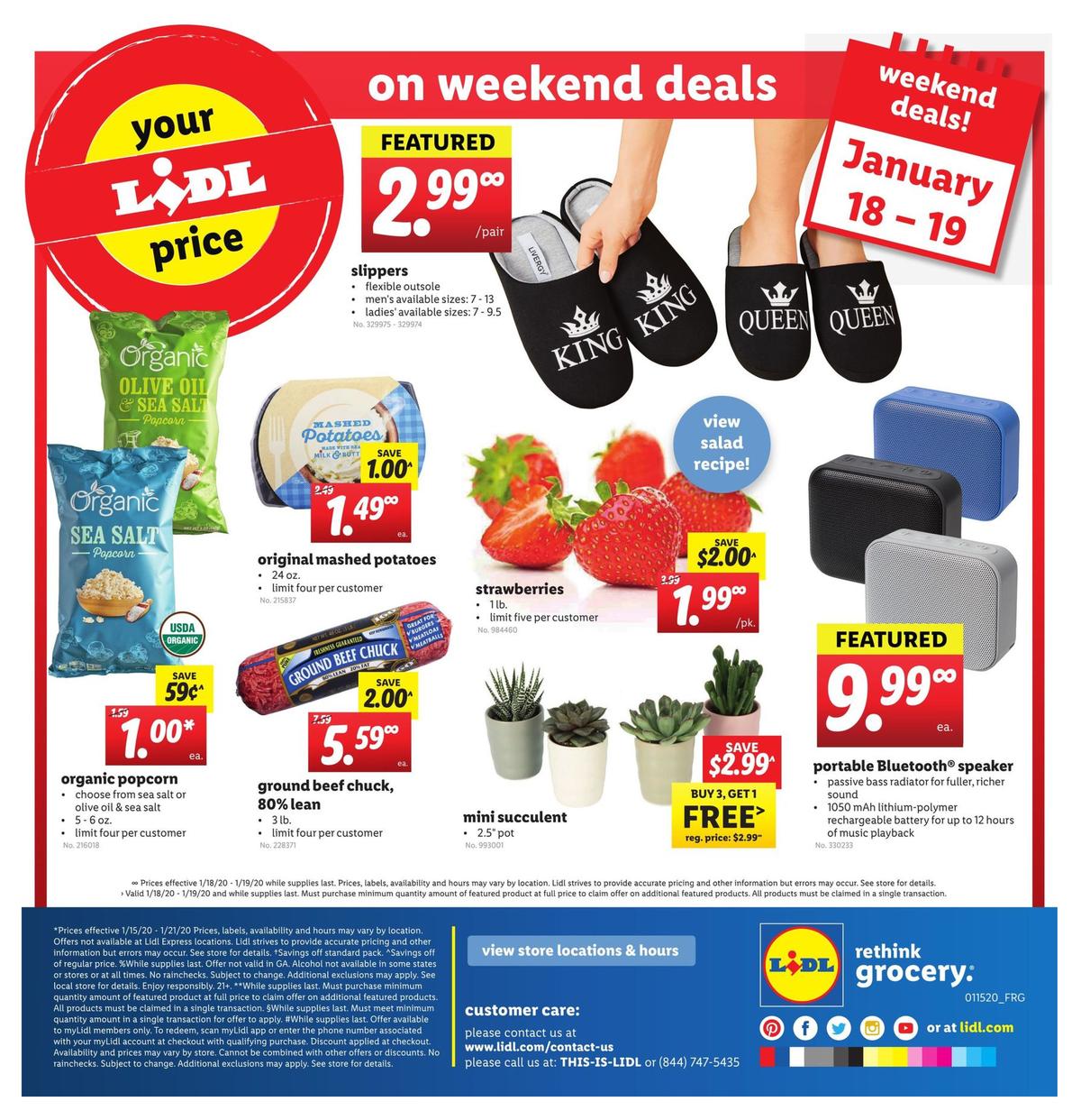 LIDL Weekly Ad from January 15