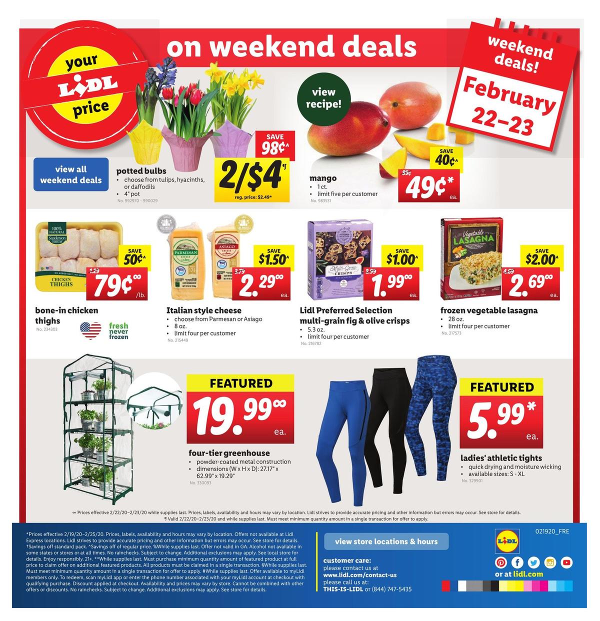 LIDL Weekly Ad from February 19