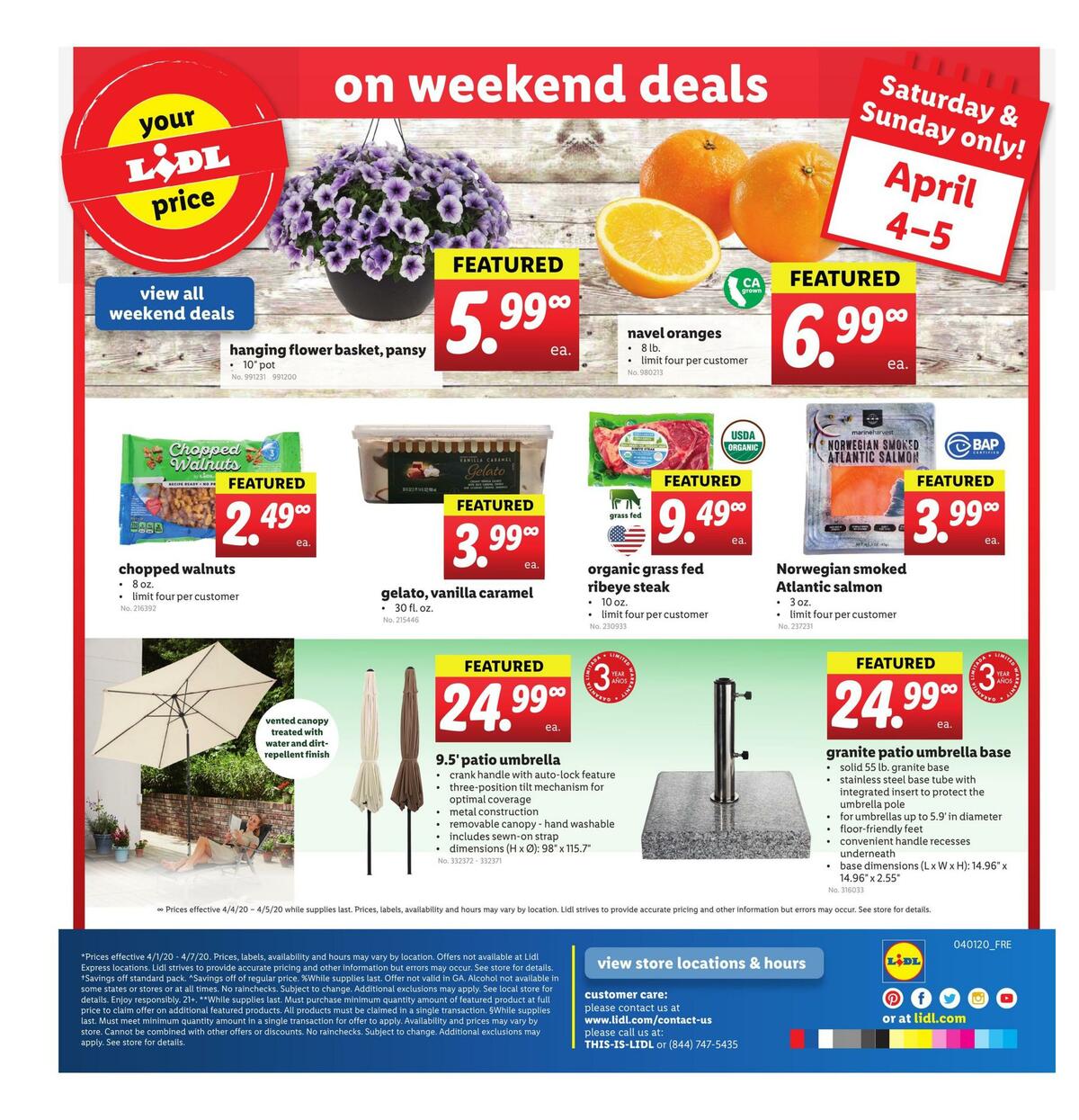 LIDL Weekly Ad from April 1