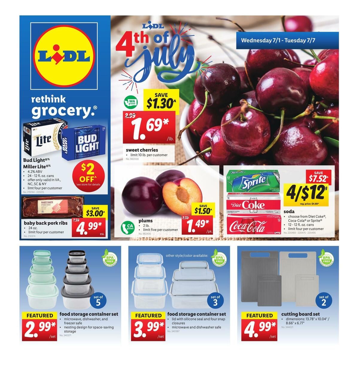 LIDL Weekly Ad from July 1