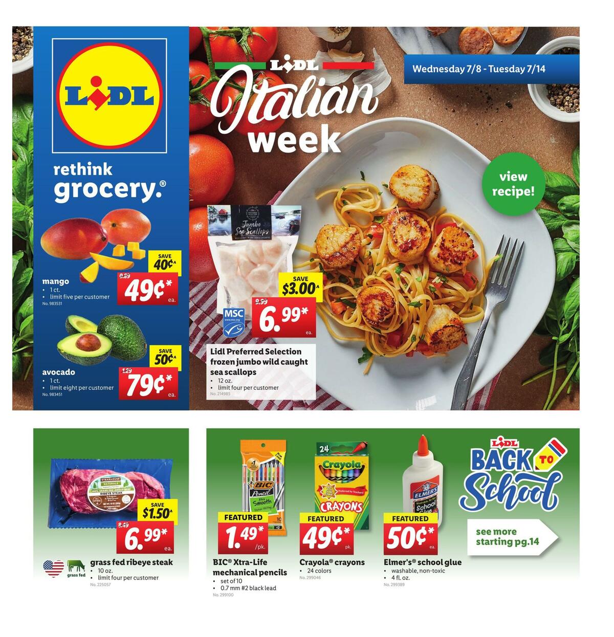 LIDL Weekly Ad from July 8