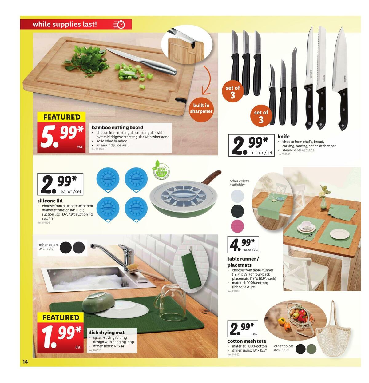 LIDL Weekly Ad from July 22