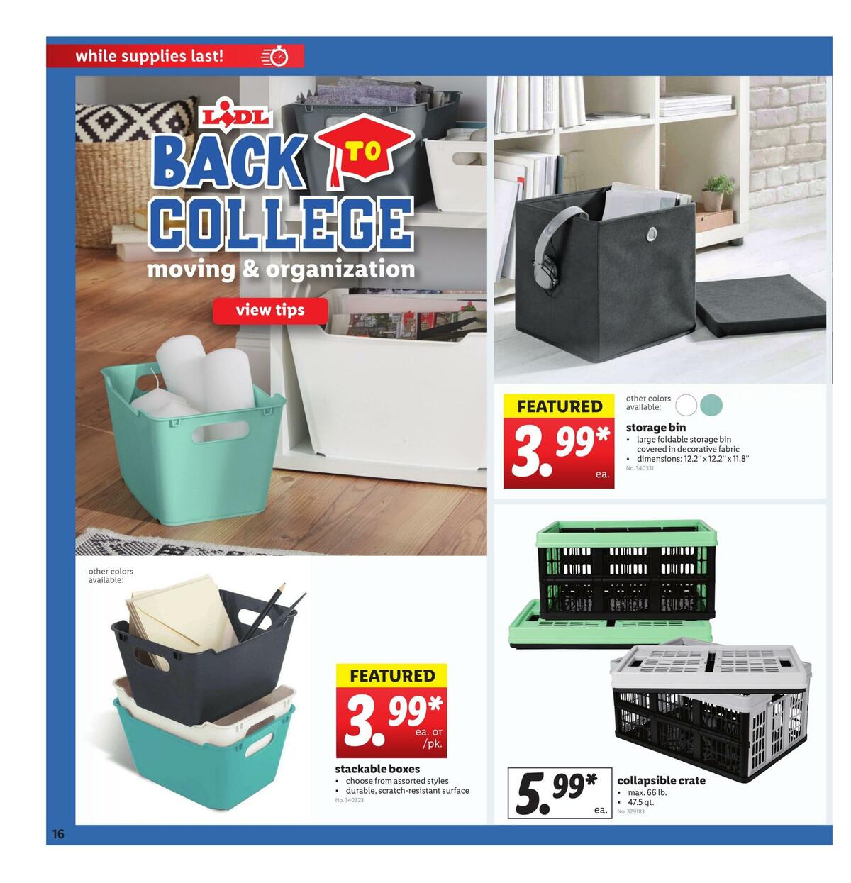 LIDL Weekly Ad from July 22