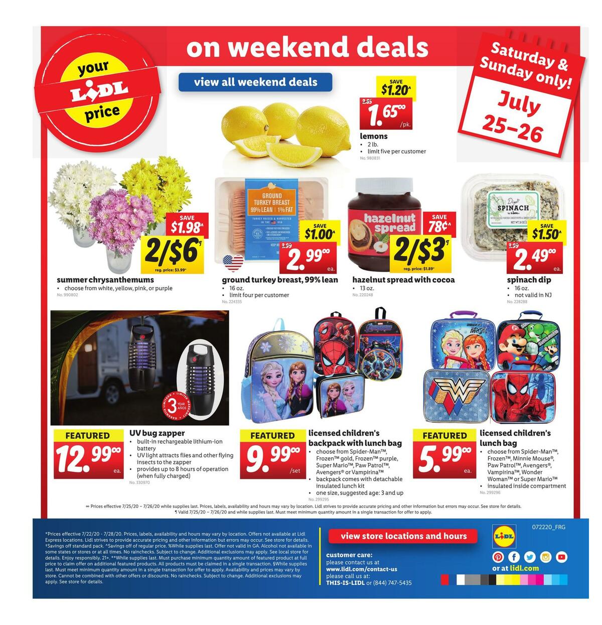 LIDL Weekly Ad from July 22