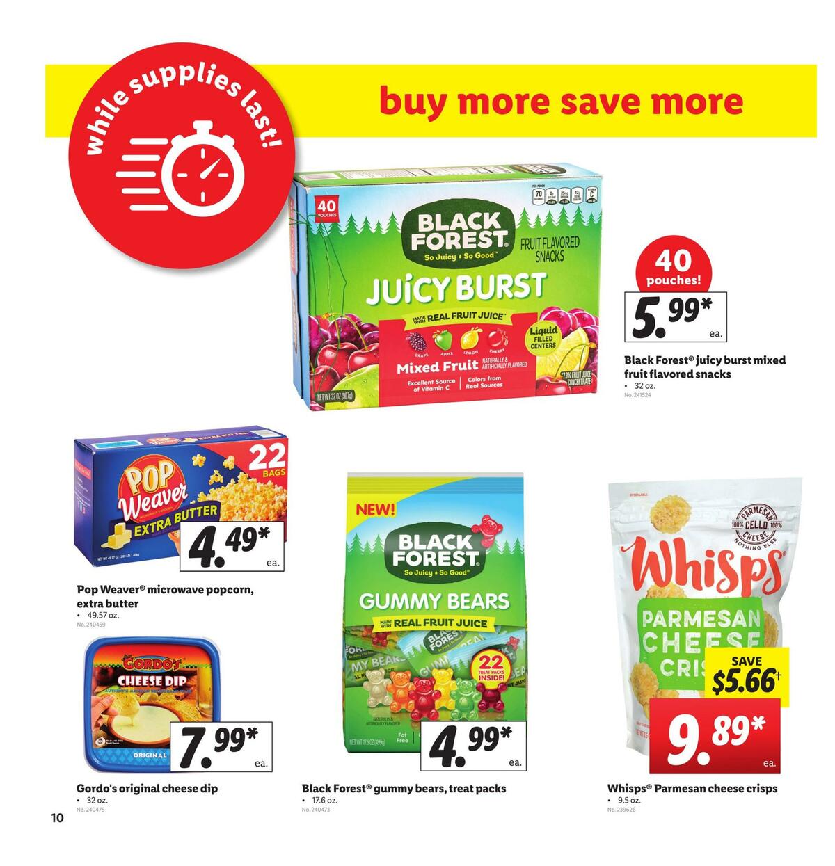 LIDL Weekly Ad from August 5