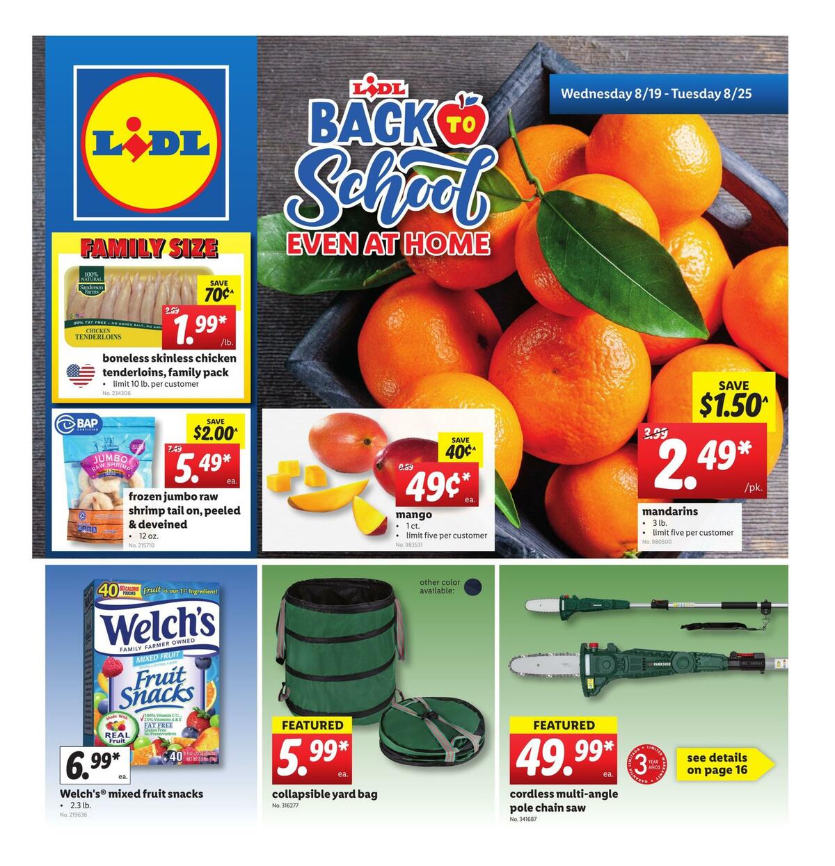 LIDL Weekly Ad from August 19