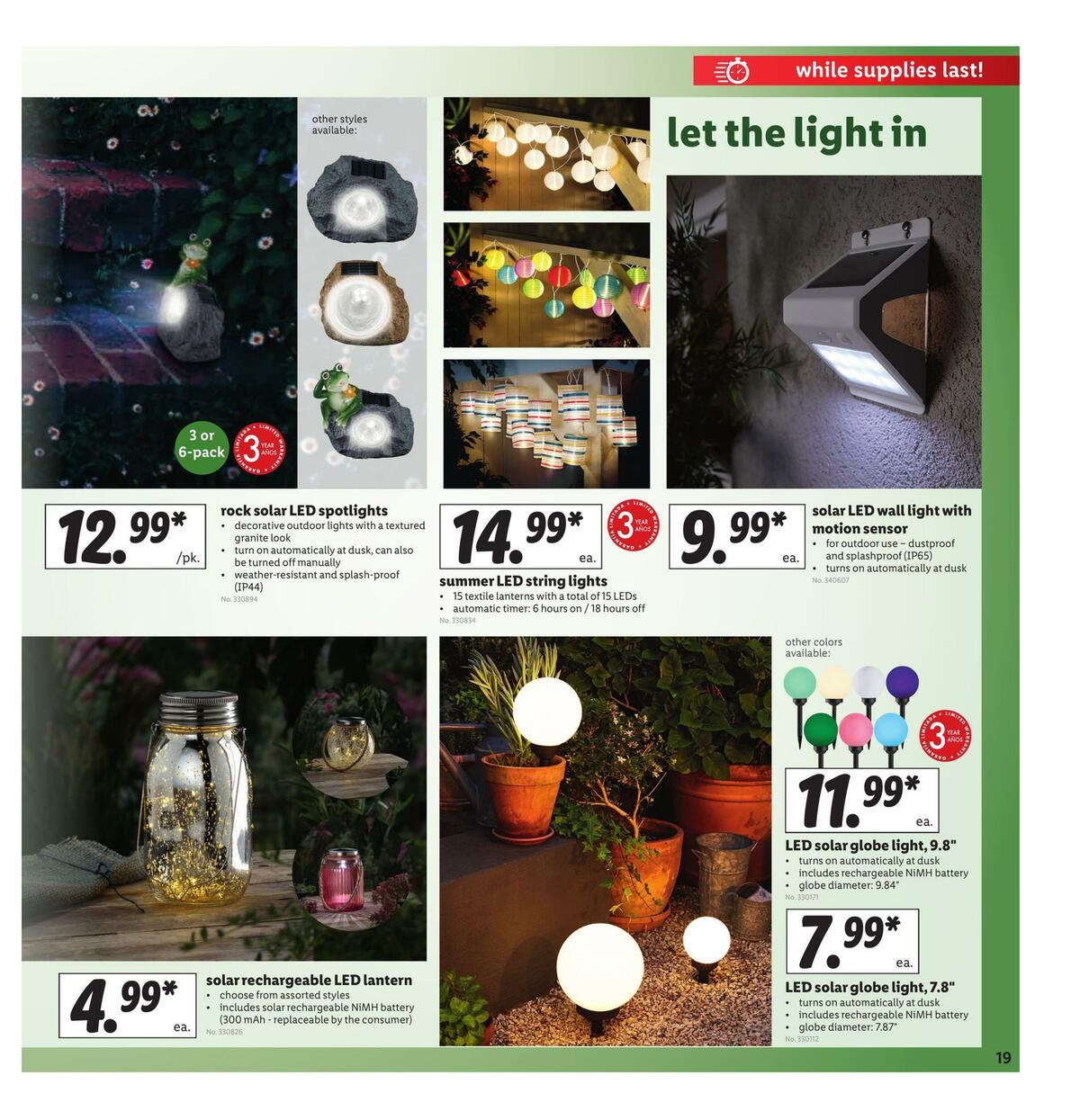 LIDL Weekly Ad from August 19