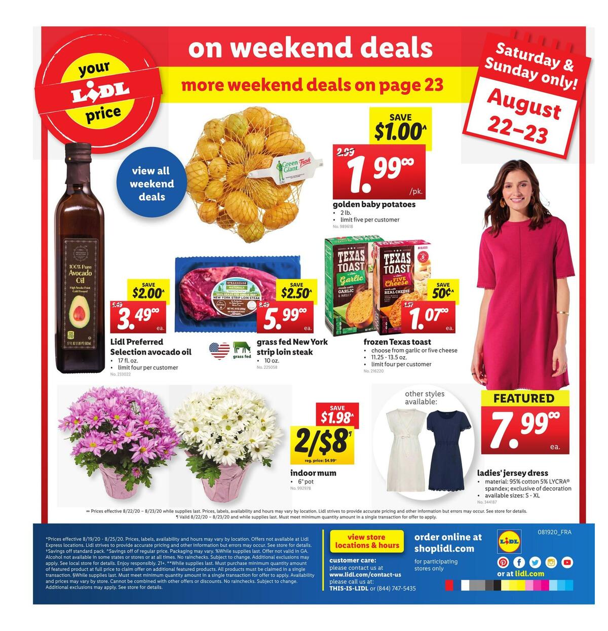 LIDL Weekly Ad from August 19
