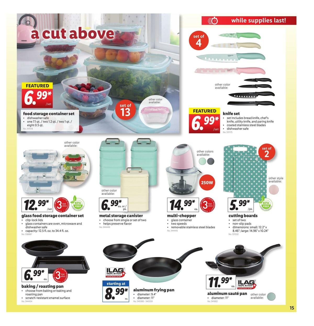 LIDL Weekly Ad from August 26
