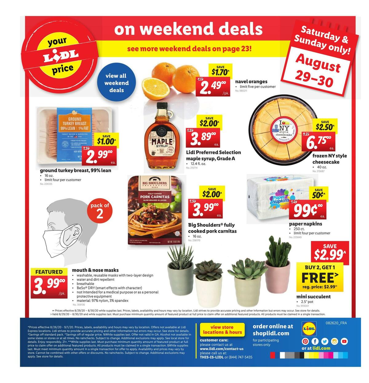 LIDL Weekly Ad from August 26